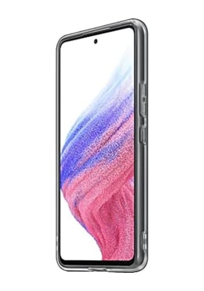 Galaxy A53 Şeffaf Kılıf - Siyah 50 x 22