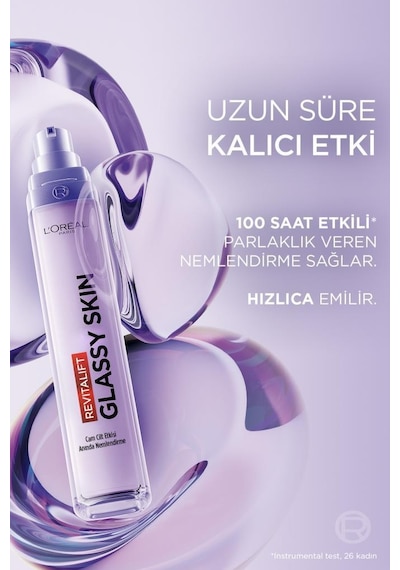 L'Oréal Paris Revitalift Filler Glassy Skin Cam Cilt Görünümü Veren Hyaluronik Asit İçeren Nemlendirici Krem 50 ML