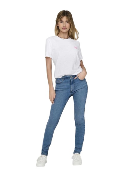 Only Kadın T-shirt 15324866 Beyaz