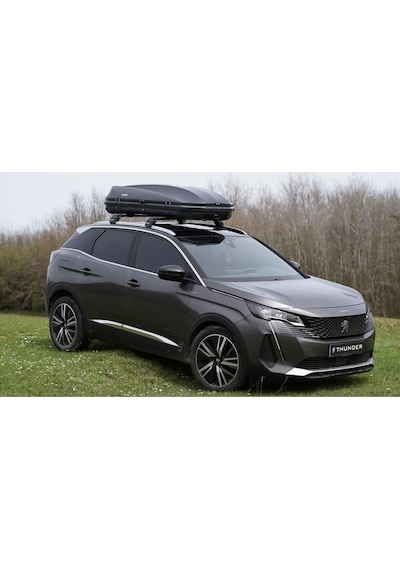 Jaecoo 7 - 2024 - Sonrası Trx2 Thunder Carrier Kilitli Ara Atkı Taşıyıcı Tavan Barı Gri