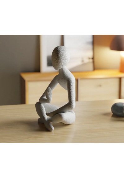 Meditasyon - Havada Heykel Heykel Figür