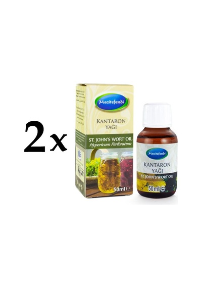 Mecitefendi Kantaron Yağı 2 x 50 ML