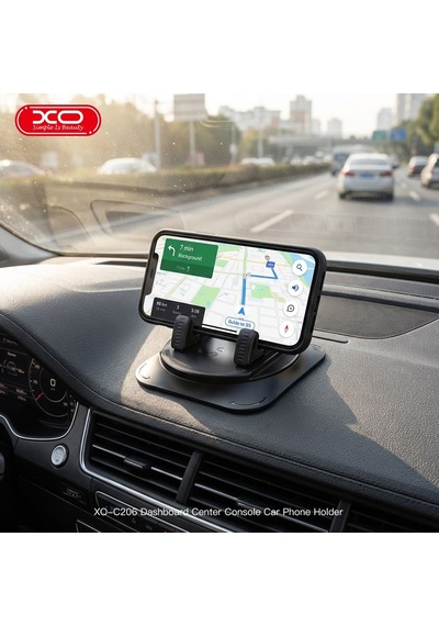 Delux Serisi Sürüş Yardımcısı Sürücü Gereci Mobil Aksesuar Xo C206 Araç İçi Telefon Tutucu Çok Renkli