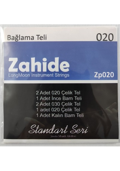 Zahide Zp20 Uzun Saz Teli Takım 0.20 Uzun Sap Bağlama Teli 2 Ad