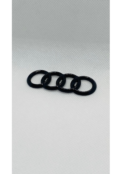 Audi Uyumlu Airbag Piano Black Logo Amblemi A3 S3 Rs3 A4 S4 A5 S5 A6 S6 A7 S7 A8 S8