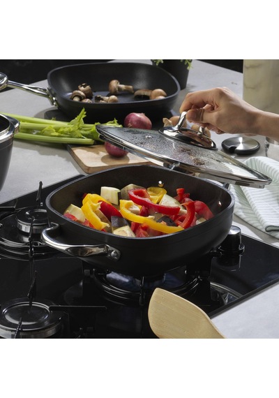 Schafer Gastronomıe 26 CM Master Granit İndüksiyon Basık Tencere