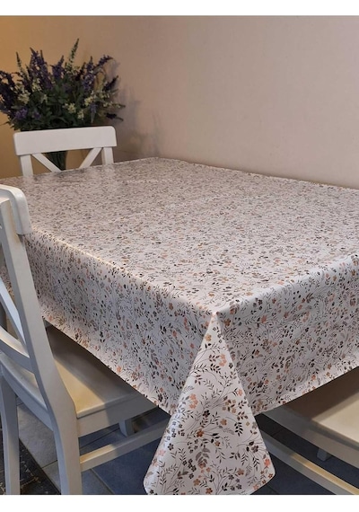 Başak Ev Tekstili 3940 Elyaflı Pvc Muşamba - Desenli Silinebilir Masa Örtüsü Renkli-100 X 140 Çok Renkli