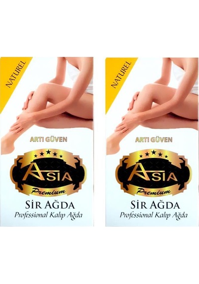 Asia Kalıp Sir Ağda Naturel Sarı 2 x 500 G