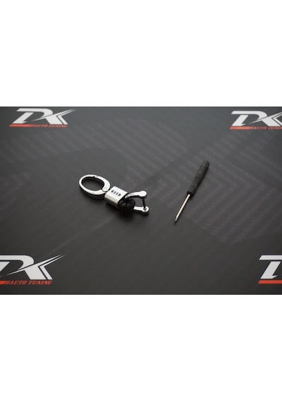Audi Uyumlu Logo Stil Hasır Desen Anahtarlık K (321211800)