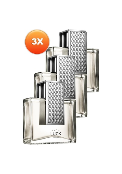 Avon Luck Erkek Parfüm EDT 3 x 75 ML