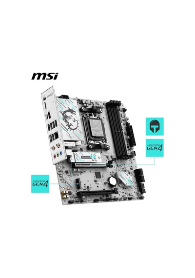 Pro B840m Gamıng Plus Wıfı6e Ddr5 Hdmı Pcıe 16x V4.0 Am5 Matx