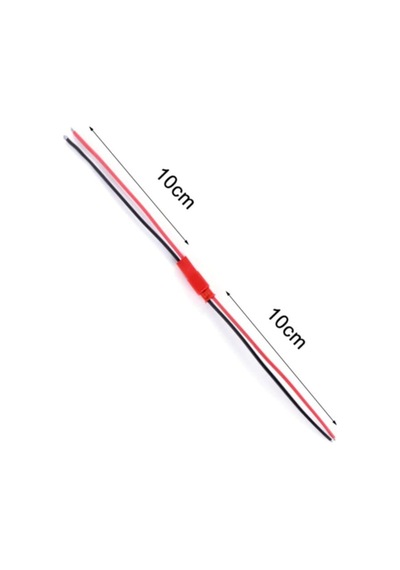Jst Kablo Erkek Dişi Çift 10cm 100mm Model Uçak Helikopter Robot Lipo Lityum Lion Pil Akü Bağlantı
