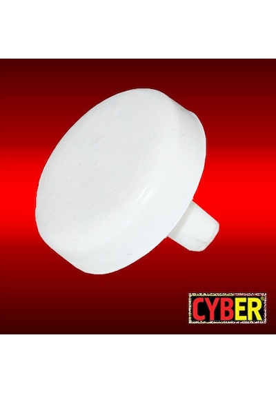 Çap 23 Plastik Ucu Pimli Tapa Beyaz