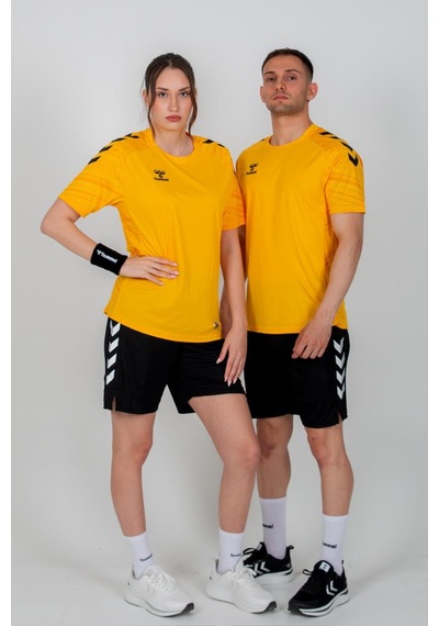 Hummel Line Antrenman Tişört Sarı