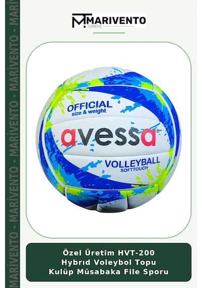 Özel Üretim Hvt-200 Hybrıd Voleybol Topu Kulüp Müsabaka File Sporu Çok Renkli