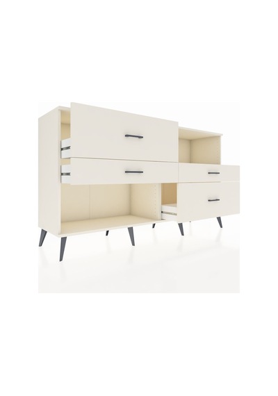Hyperion Konsol Tek Raflı 4 Çekmeceli 176x44x99 Aytaşı-aytaşı Aytaşı-aytaşı