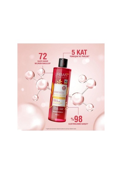 Urban Şampuan 350ml. Twisted Curls Hibiscus Ş Tüm Saç Tipleri