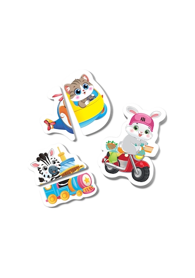 12-36 Ay İlk Magnet Puzzle - Taşıtlar