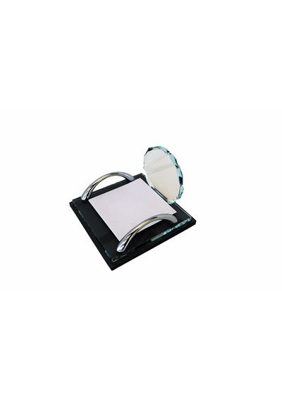 Kaya K000202 Masa Üstü Kristal Küp Bloknotluk Çok Renkli