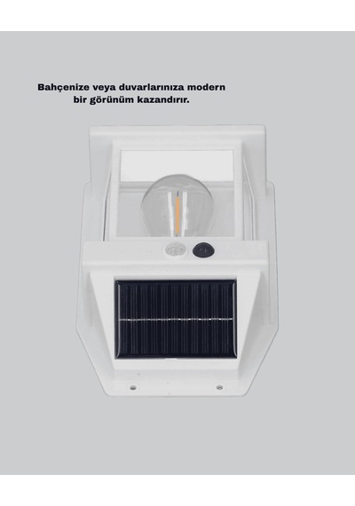 Dış Mekan Lamba, Solar Sensörlü, 3 Işık Modlu, Ip65 Dayanıklı Çok Renkli