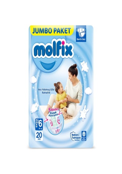 Molfix Jumbo Extra Large 20 No 6