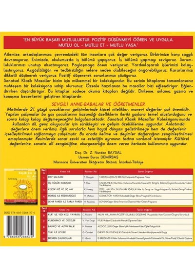 Sanatsal Klasik Masallar - Küçük Kız ve Üç Ayı