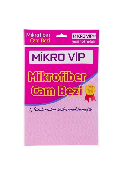 Mikrofiber Cam Bezi 38x45 Cm İz Bırakmadan Temizlik, Yüksek Emici, Dayanıklı Mikrofiber Bez Belirtilmemiş