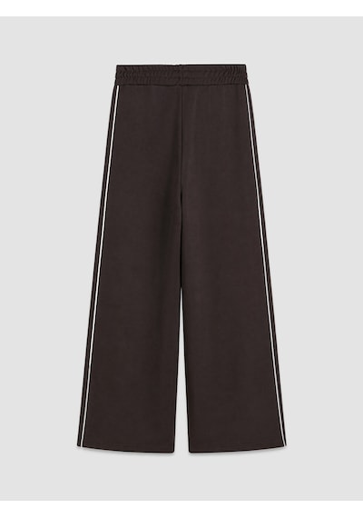 Lcw Modest Kahverengi Şerit Detaylı Soft Touch Kadın Eşofman Altı