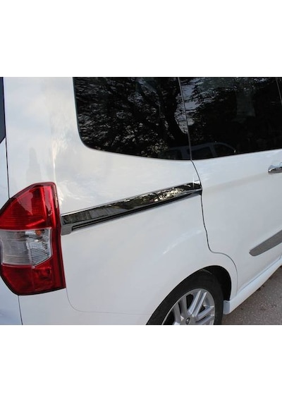 Ford Courier Sürgülü Kapı Çıtası Krom 2 Parça 2019 2020 2021
