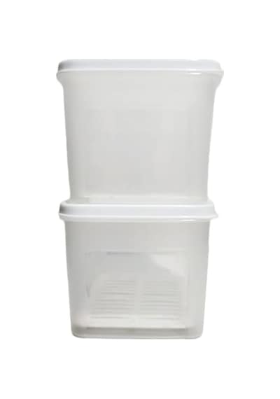 Geseus Moonstar Süzgeçli Peynir Saklama Kabı 2 Lt X 2adet Bpa Free-ms06 Diğer