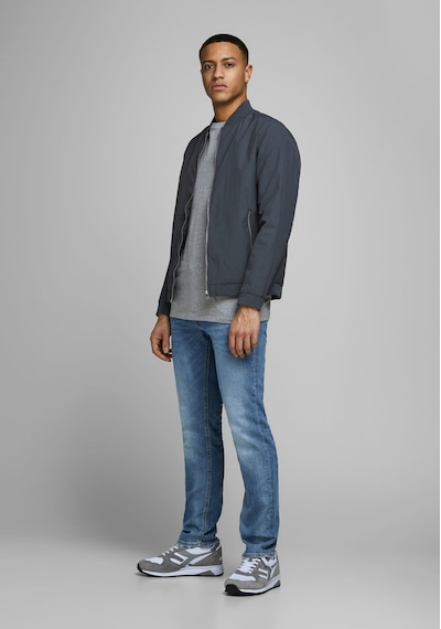 Jack & Jones Erkek Tim 781 Slim Fit Jean 12146866 Blue Denim