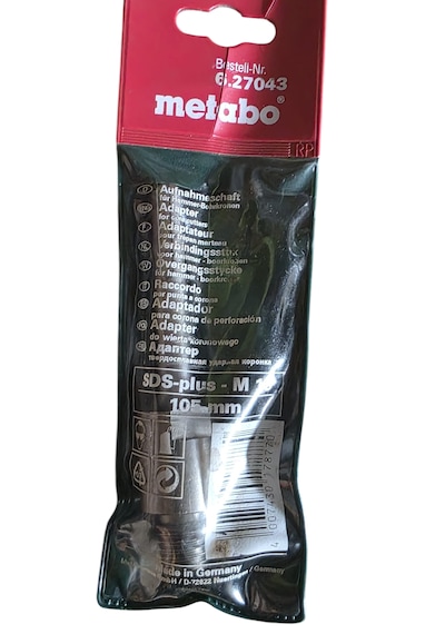 Metabo 27043 Buat Açma Adaptörü M16 105 Mm Sds Plus