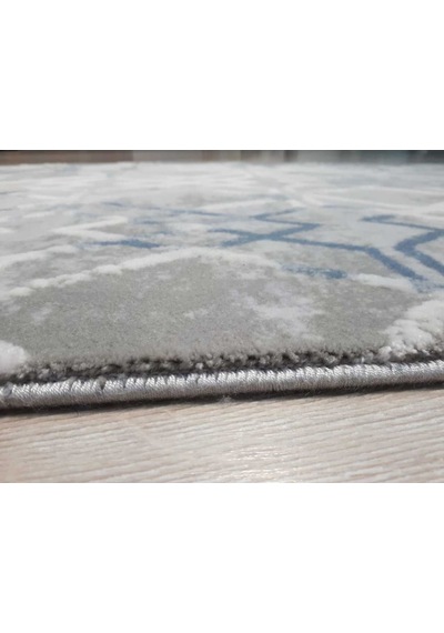 Armis Halı Kolaj A311A Gri Mavi Halı Yolluk 100X200 Cm