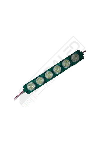 12 Volt 6 Watt 6 Mercekli Yeşil Modül Led 10 Adet