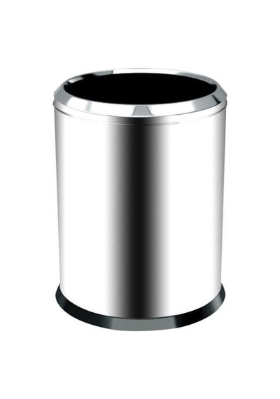Palex 3820-12 Krom Çemberli Çöp Kovası 12 Litre