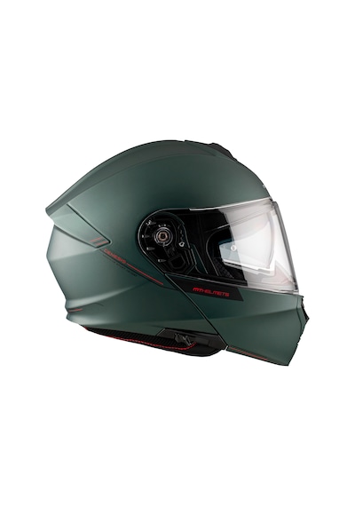 Mt Genesis Sv Solid A6 Mat Yeşil Çene Açılır Kask Yeşil
