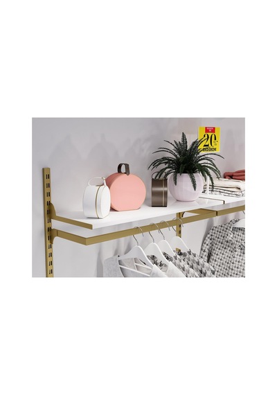 Mağaza Raf Sistemi, Askılık Sistemi, Butik Rafı, Mağaza Stand, Giyinme Odası-305 200 Çok Renkli