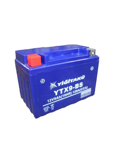 Yiğit Akü 12 V 9 Ah Ytx9-Bs Motorsiklet Aküsü Yiğitytx9-Bs (Alçak Akü)