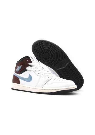 Nike Nıke Air Jordan 1 Mid Se Erkek Spor Ayakkabı Beyaz Fq7831142 I-122 001