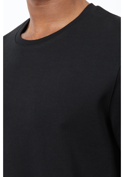 Antioch Regular Fit Basic Erkek T-shirt Siyah