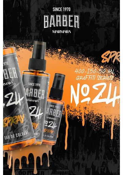 Barber Marmara No.24 Edc Sprey Kolonya 150 Ml