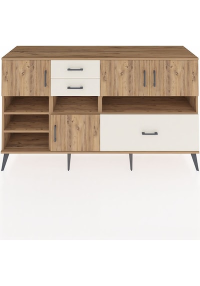 Kronos Konsol 7 Raflı 3 Çekmeceli 4 Kapaklı 176x59x99 Çam-çam/ayt Çam-çam/aytaşı