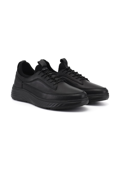 Gönderi(R) Gönderi R Erkek Siyah Bağcıklı Hakiki Deri Sneaker Ddma85142870