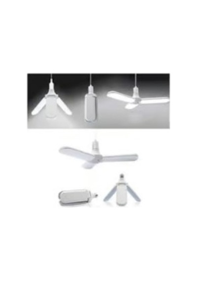 İtalyano Pervane 3 Kanat Katlanır Led Ampul 45 W 7000k Beyaz Işık E27 Duy