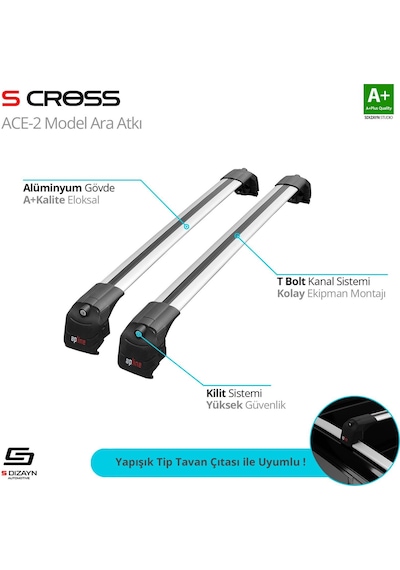 12 Üzeri Ace-2 Model Gri Ara Atkı A+ Kalite Parça