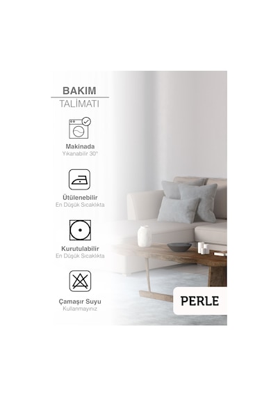 Home Daily Series Açık Gri Renk Kırlent Yastık Kılıfı Açık Gri