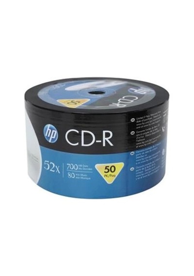 Hp Cd-r 700mb-80mın 52x 50 Li Shrink Kdo