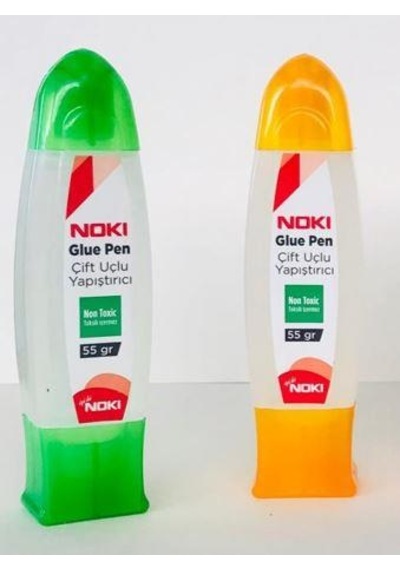Noki Glue Pen Çift Uçlu Yapıştırıcı 55 Gr 2 Adet