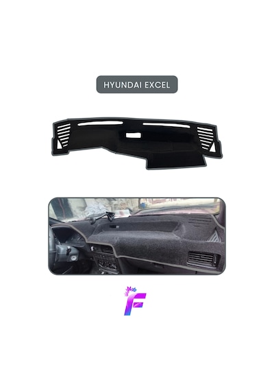 Hyundai Excel Araca Özel Torpido Örtüsü Ön Göğüs Kılıfı Tam Koruma Oto Aksesuar Tc50