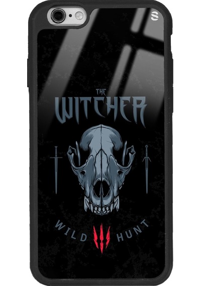 Apple Uyumlu iPhone 6 - 6s Witcher 3 Wild Hund Tasarımlı Glossy Telefon Kılıfı Çok Renkli